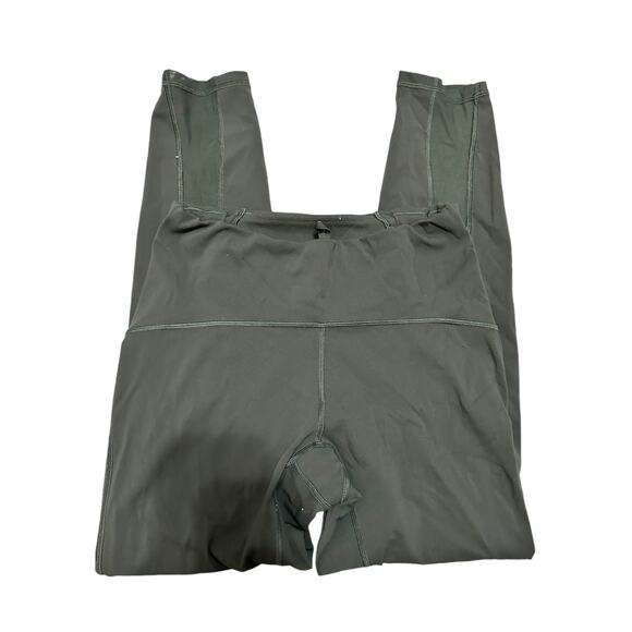 Lululemon Train Times 7/8 Pant 25" Dark Olive size 6 - Picture 3 of 6